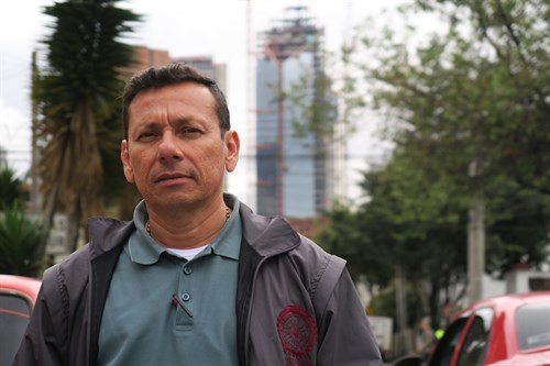 Juan Carlos Galvis er organisationssekretær i det colombianske fødevareforbund SINALTRAINAL