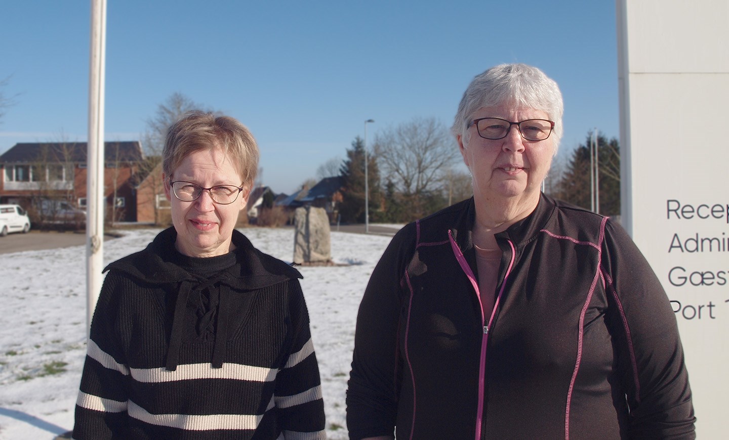Susanne Carlsen og Erna Nielsen arbejder på Kelsen i Nr. Snede