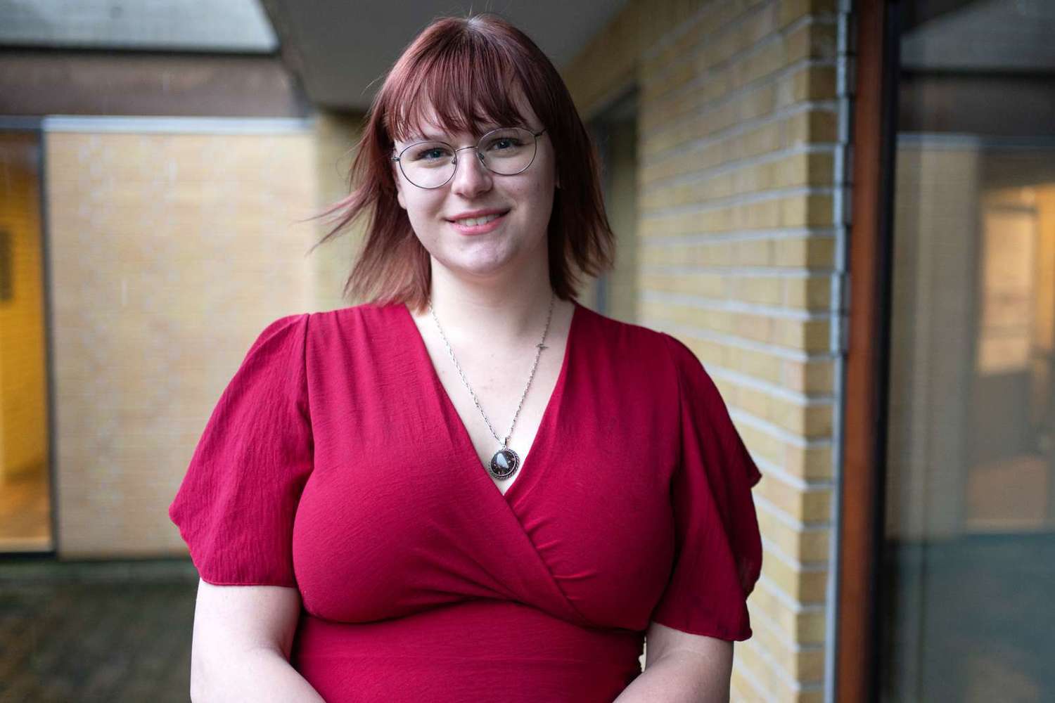 Agnes er 21 år og allerede færdigudlært mejerist.